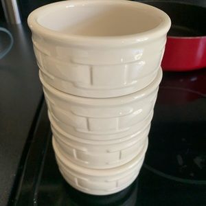 Set of 4 Longaberger small bowls